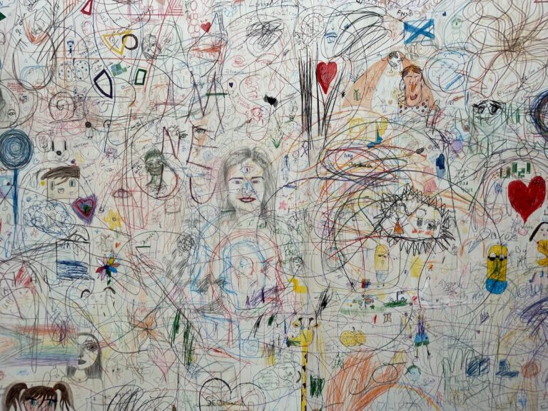 scribbles at the Tate museum
